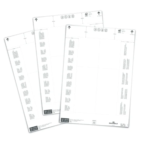 Insert sheets 140/90x65mm