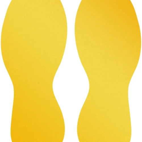 Floor marking shape: ‘Foot’ removable