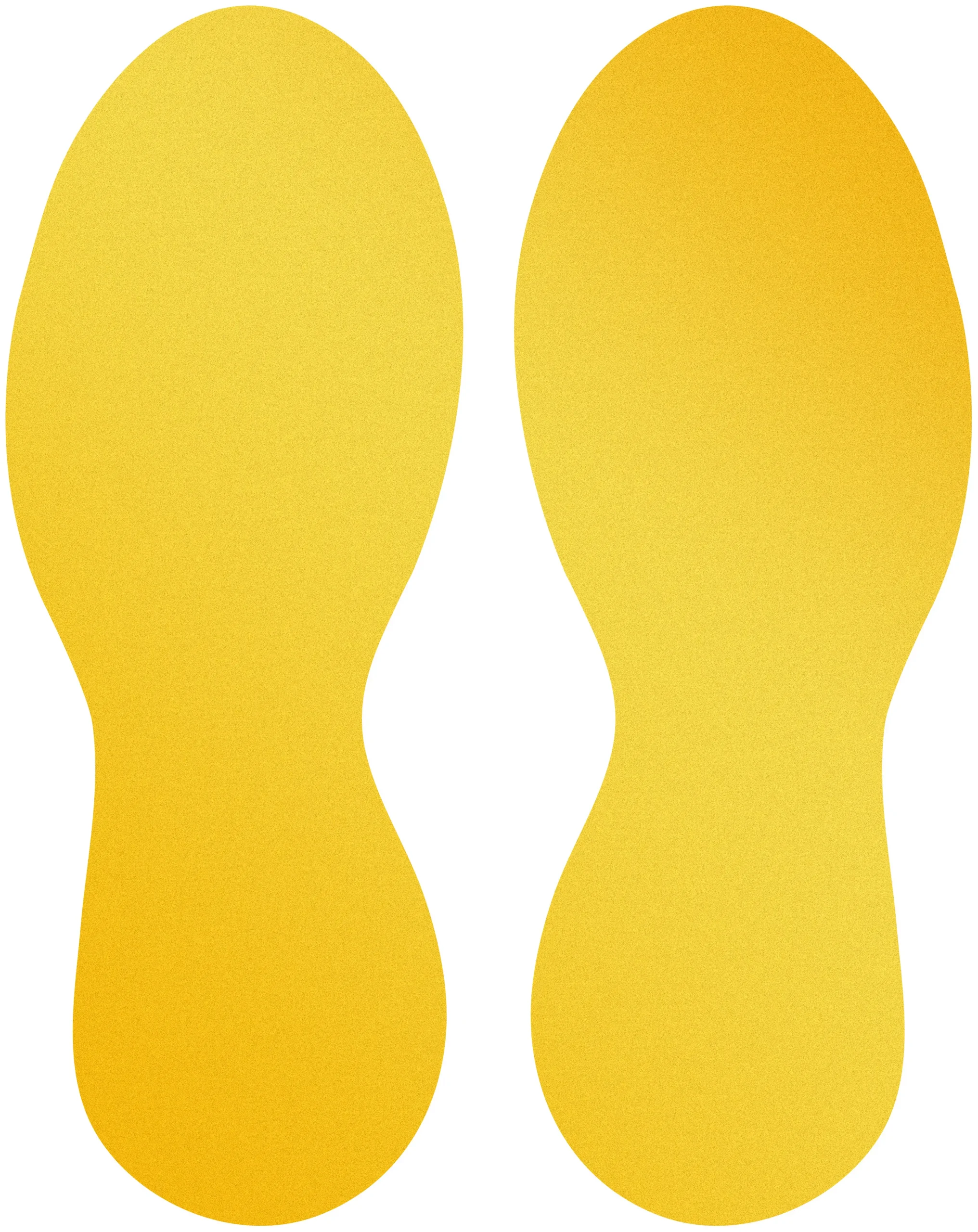 Floor marking shape: 'Foot' removable
