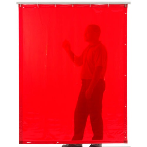 Transparent welding curtain 160 x 140 cm