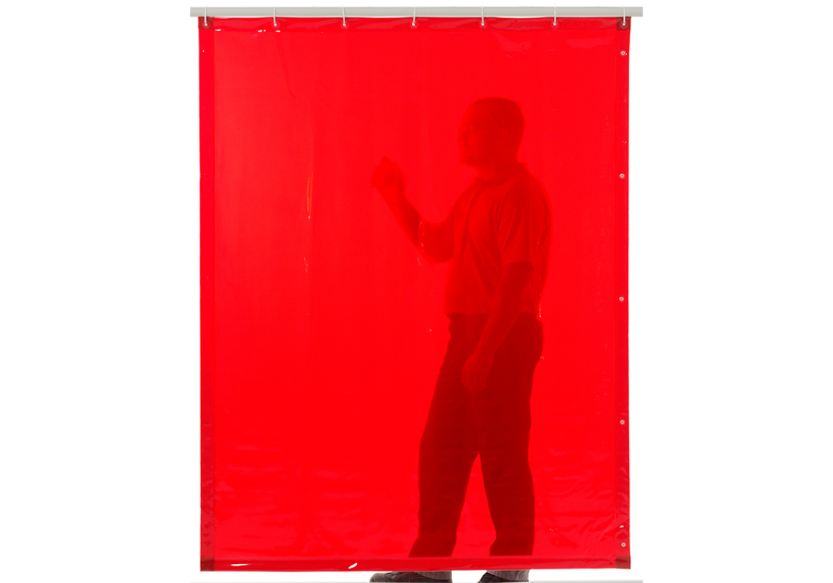 Transparent welding curtain 160 x 140 cm