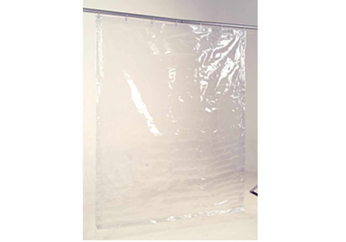 Clear curtain made to size