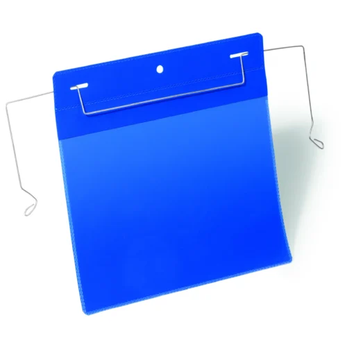 Pocket with wire hanger A5 landscape