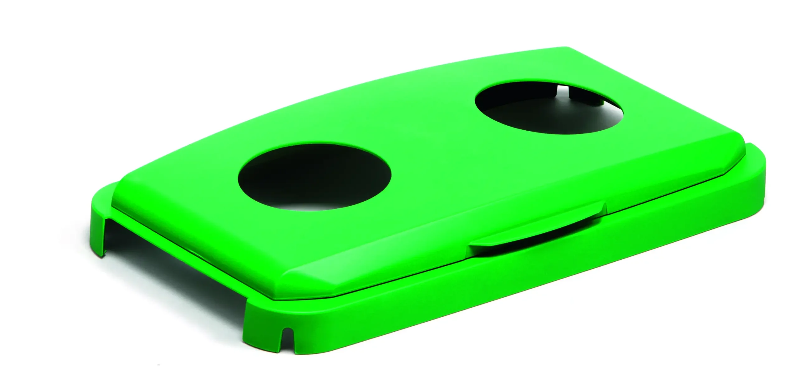 Hinged lid DURABIN® 60L rect. 2 holes - Image 3