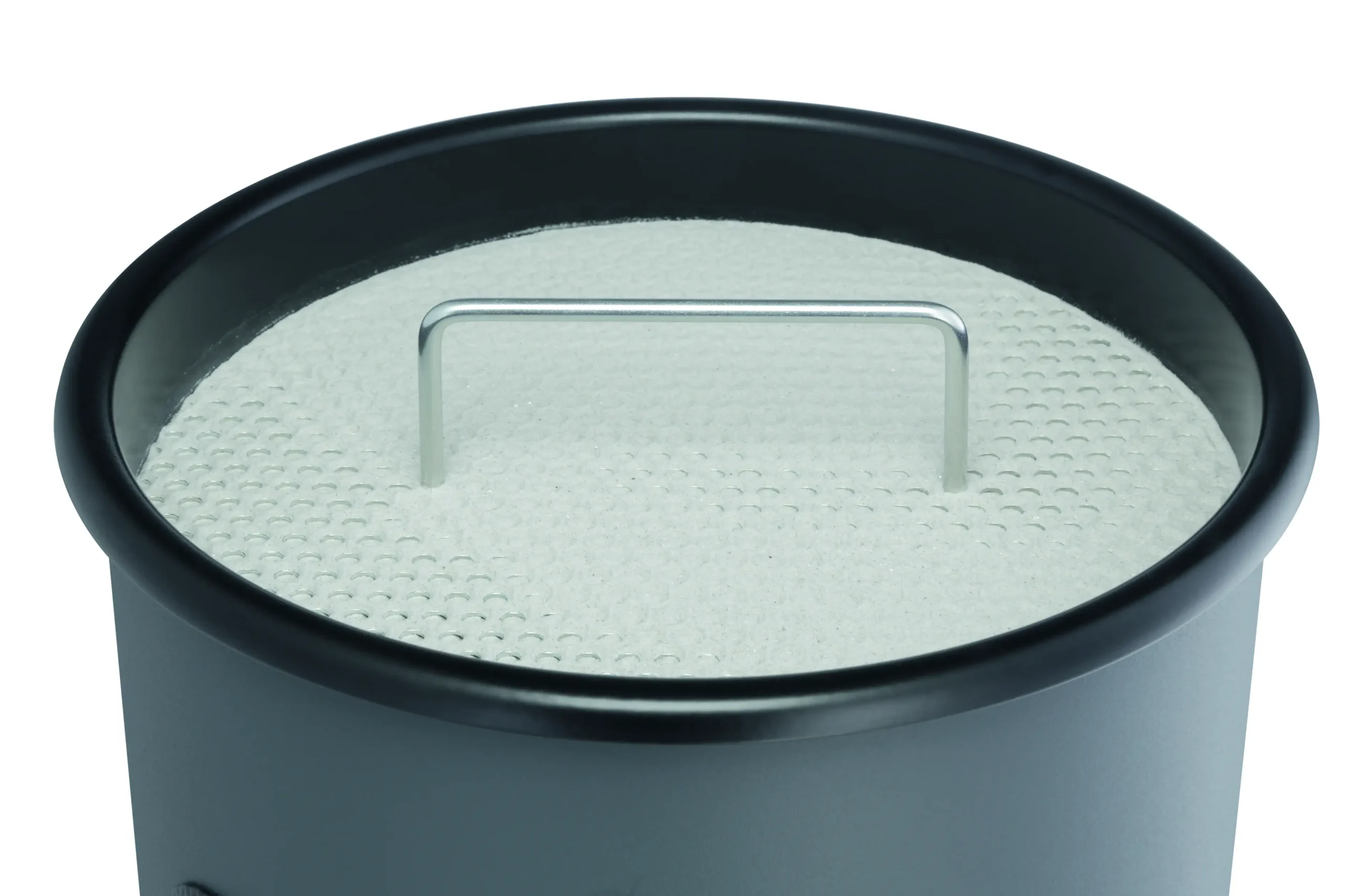 Waste basket metal 17L round ashtray - Image 4