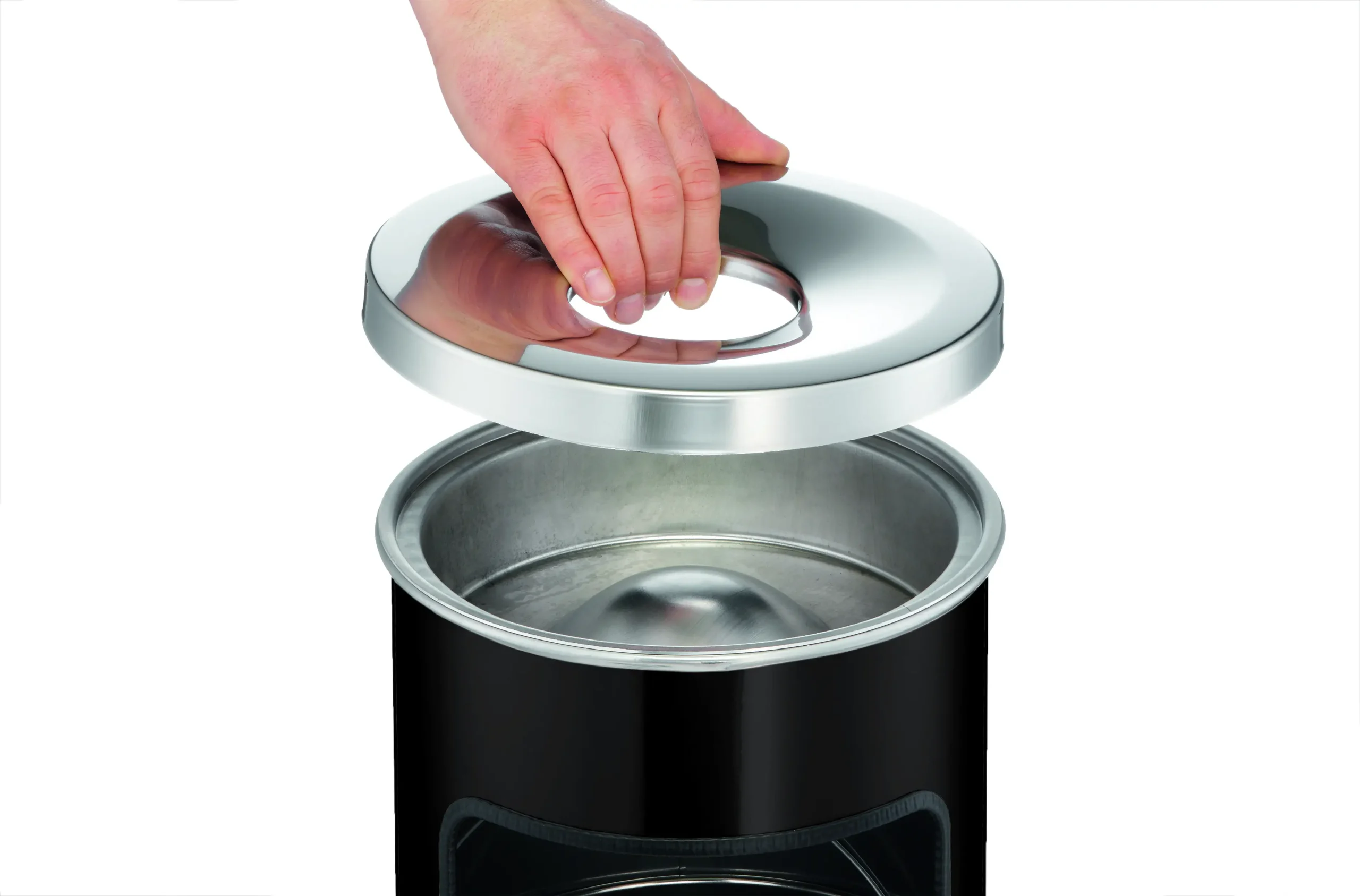 Waste basket 17L round ashtray SAFE - Image 5