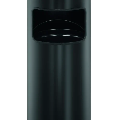 Waste basket 17L round ashtray SAFE