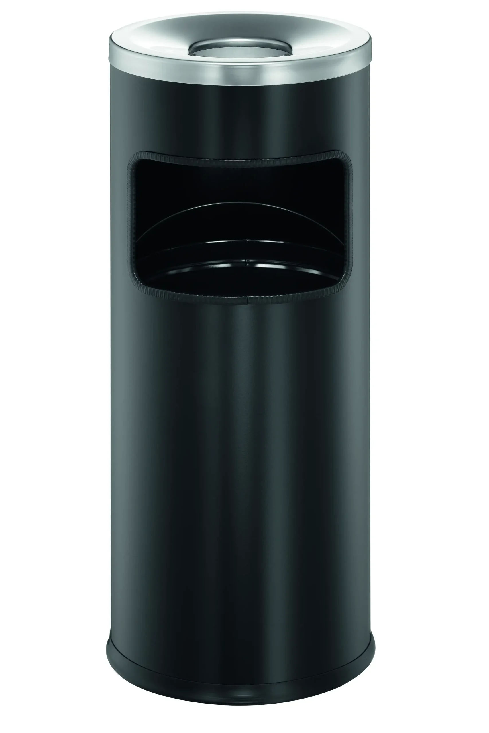 Waste basket 17L round ashtray SAFE
