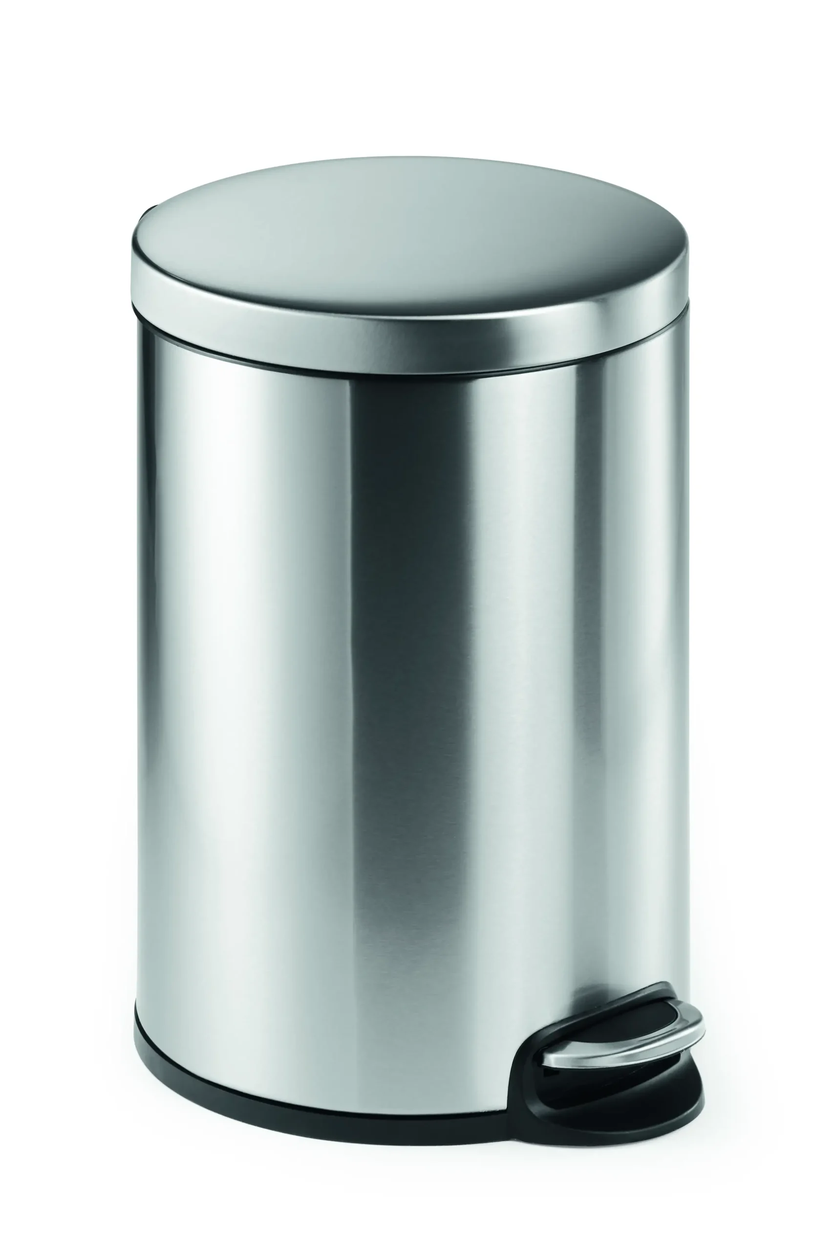 Pedal bin stainless steel 20L round - Image 2