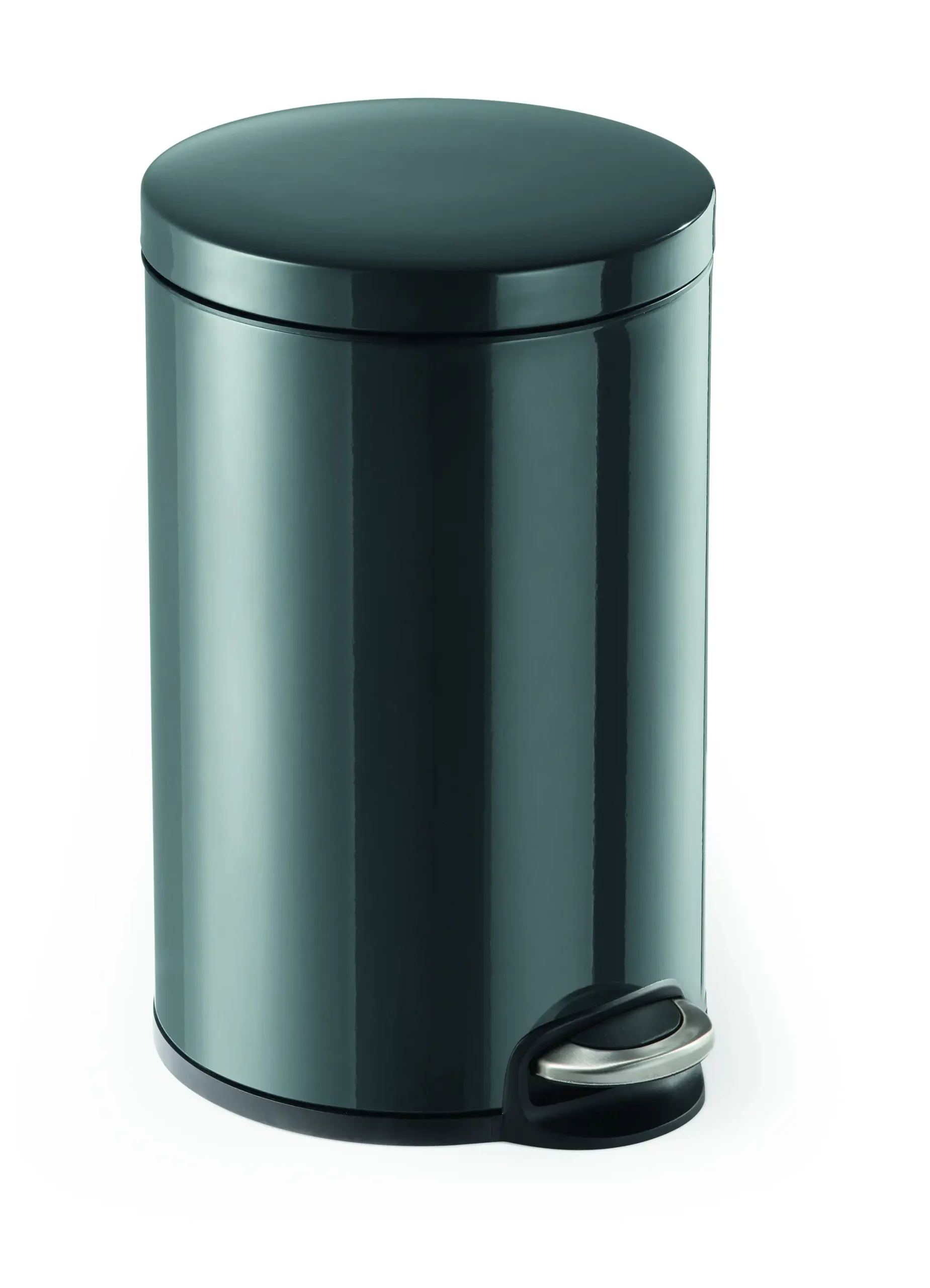 Pedal bin metal 12L round