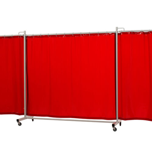 Robusto triptych XL screen / Transparent curtain