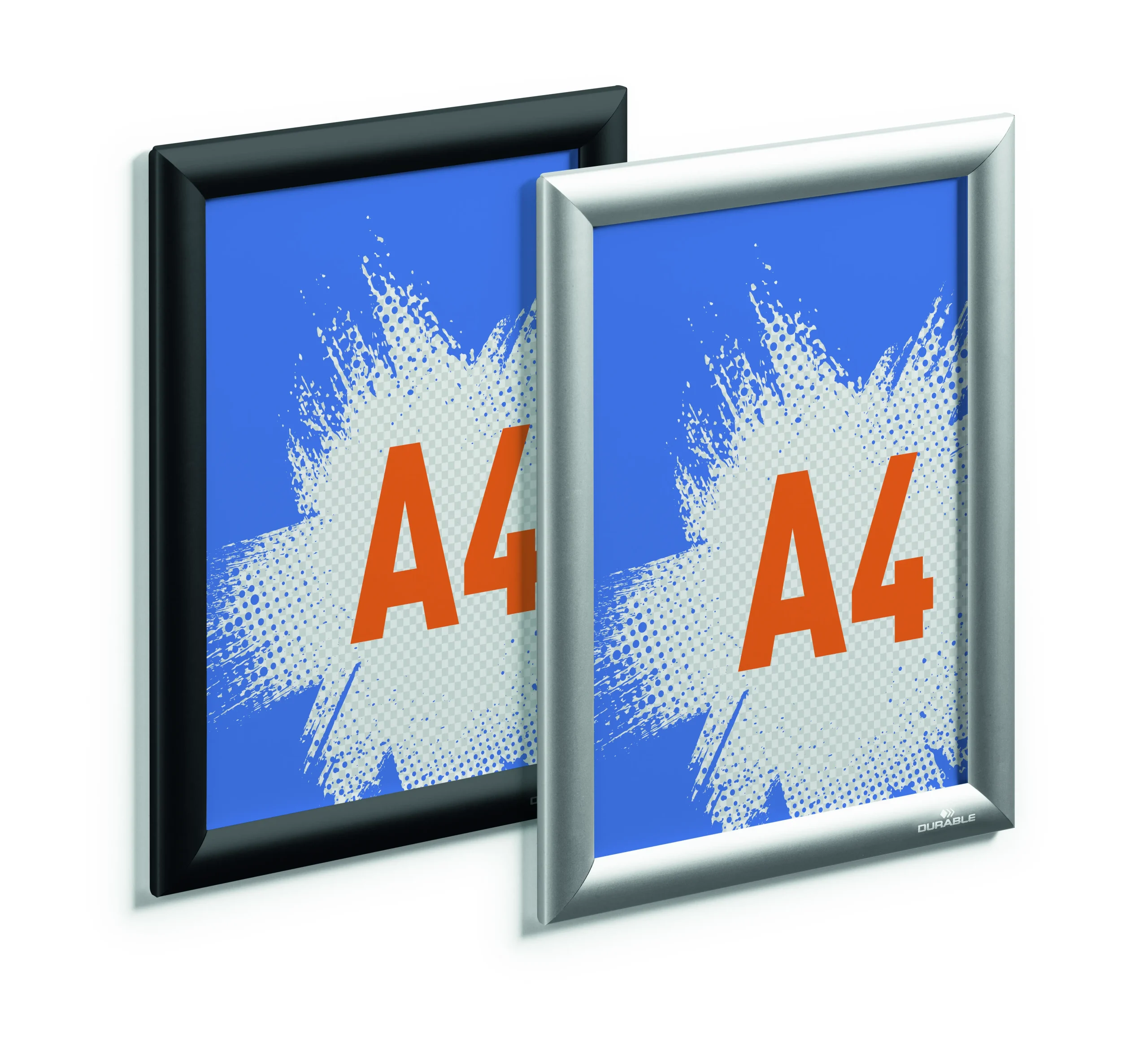 Snap frame aluminium A4