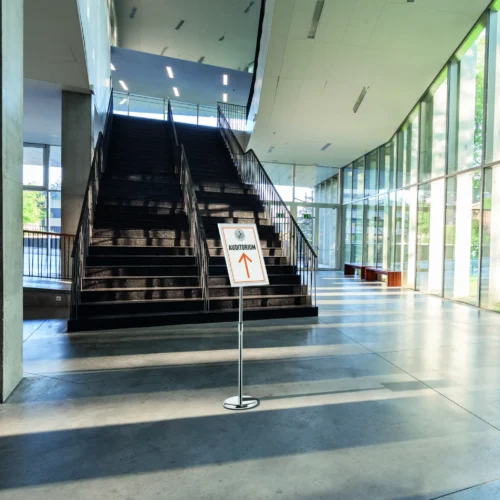Floor infostand alu-snap frame A3