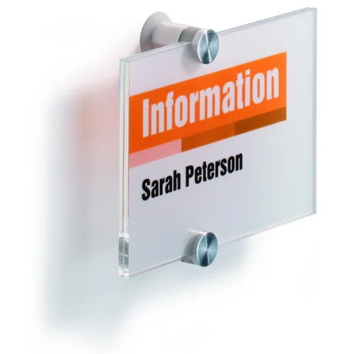 Doorplate CRYSTAL SIGN® 148x105mm