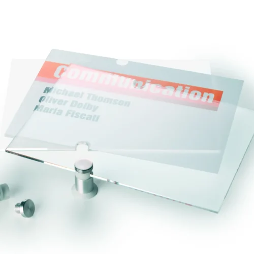 Doorplate CRYSTAL SIGN® A5