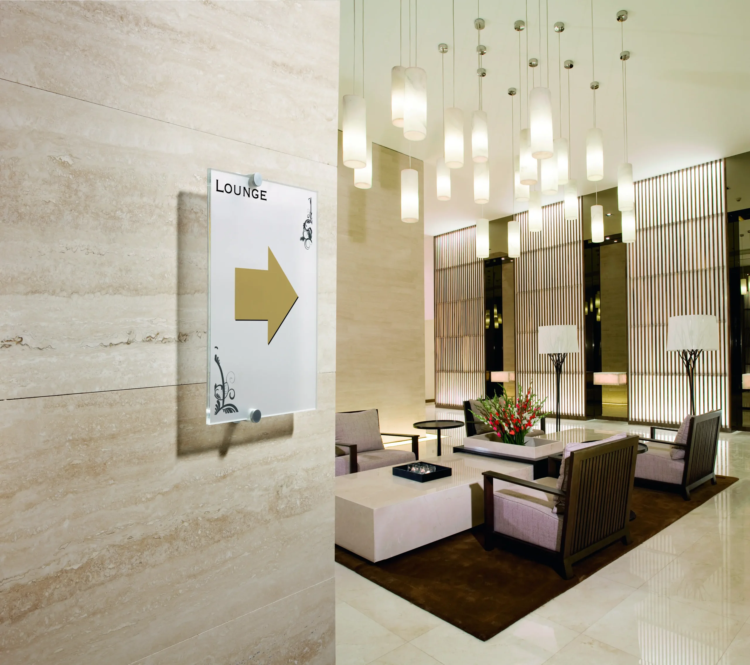 Doorplate CRYSTAL SIGN® A4