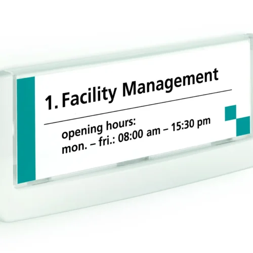 Doorplate CLICK SIGN 149×52,5mm
