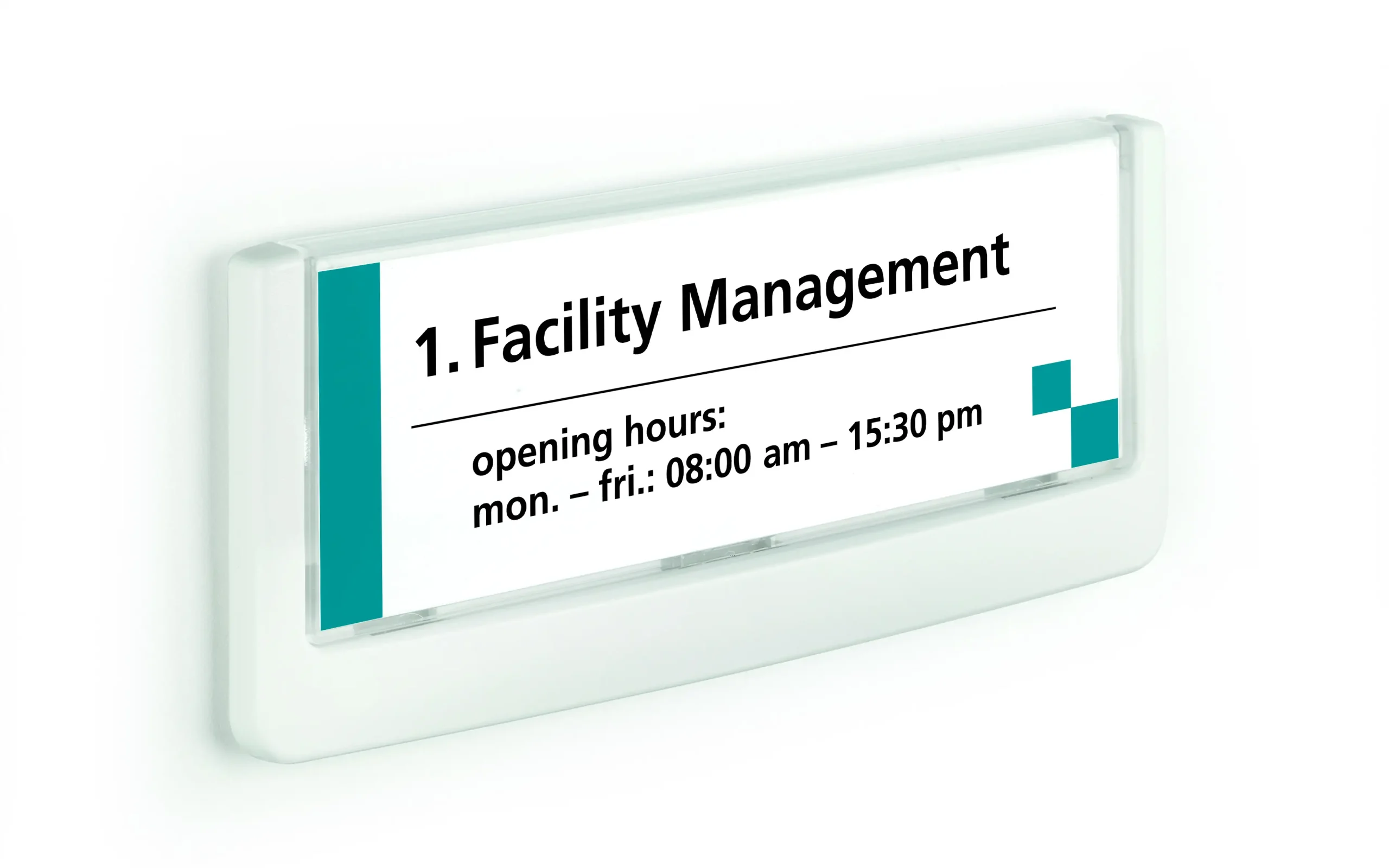 Doorplate CLICK SIGN 149x52,5mm