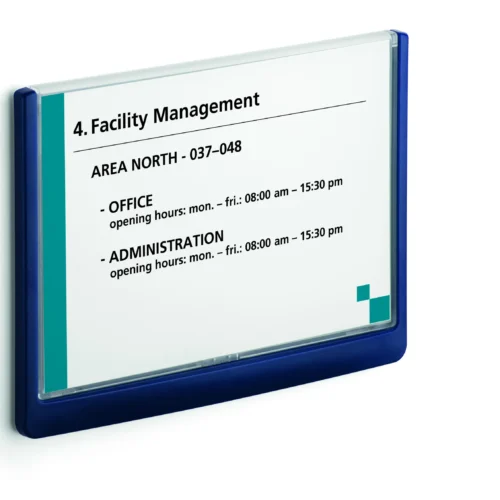 Doorplate CLICK SIGN A5 landscape