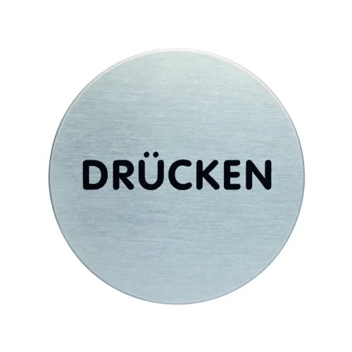 PICTO ”DRÜCKEN” Ø65mm