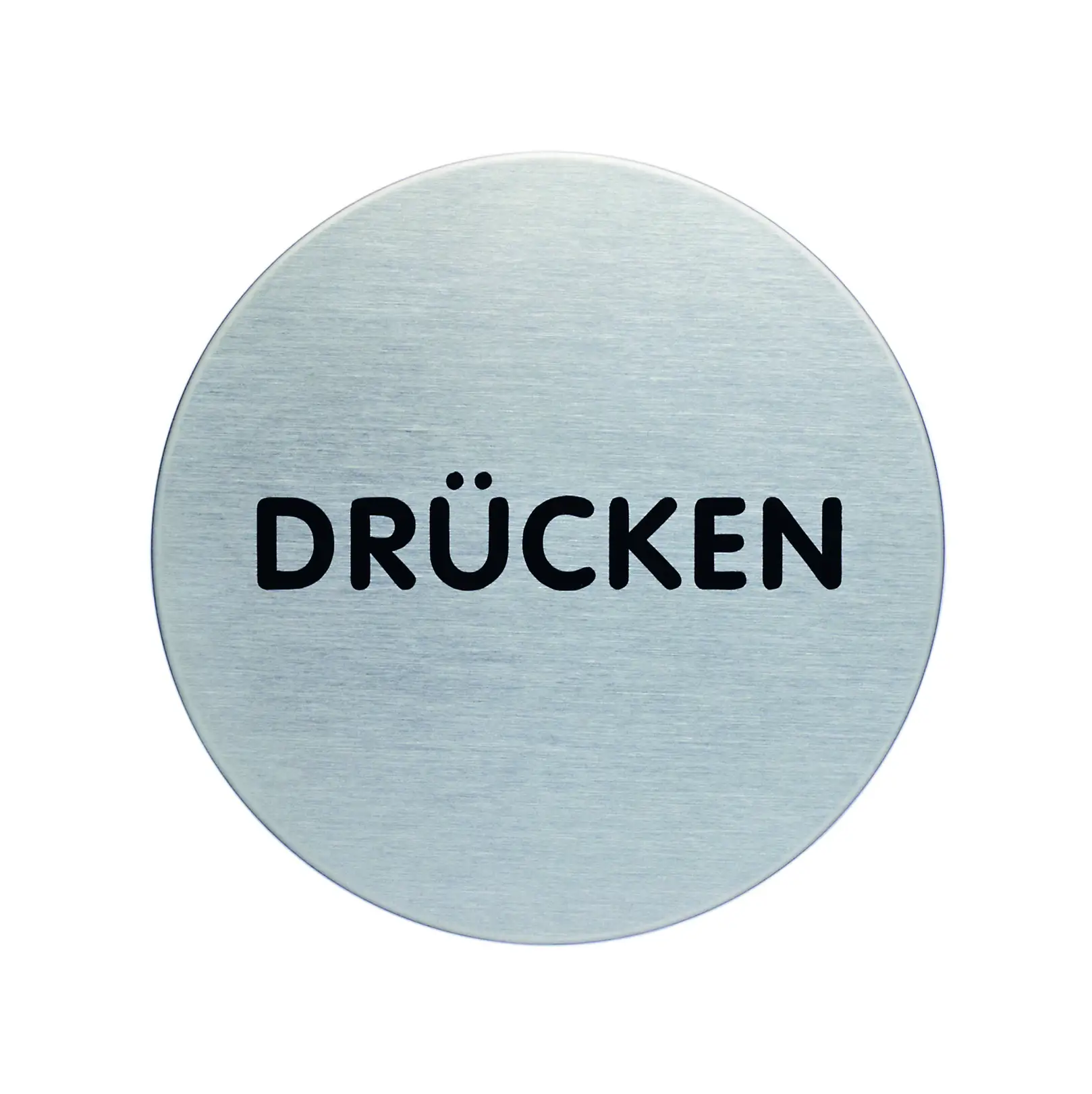 PICTO ''DRÜCKEN'' Ø65mm