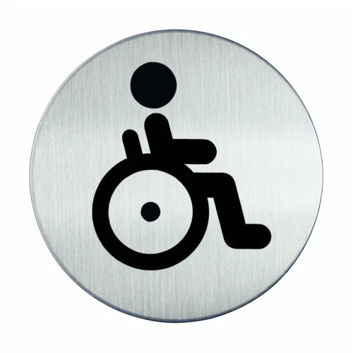 PICTO Disabled WC Ø83mm