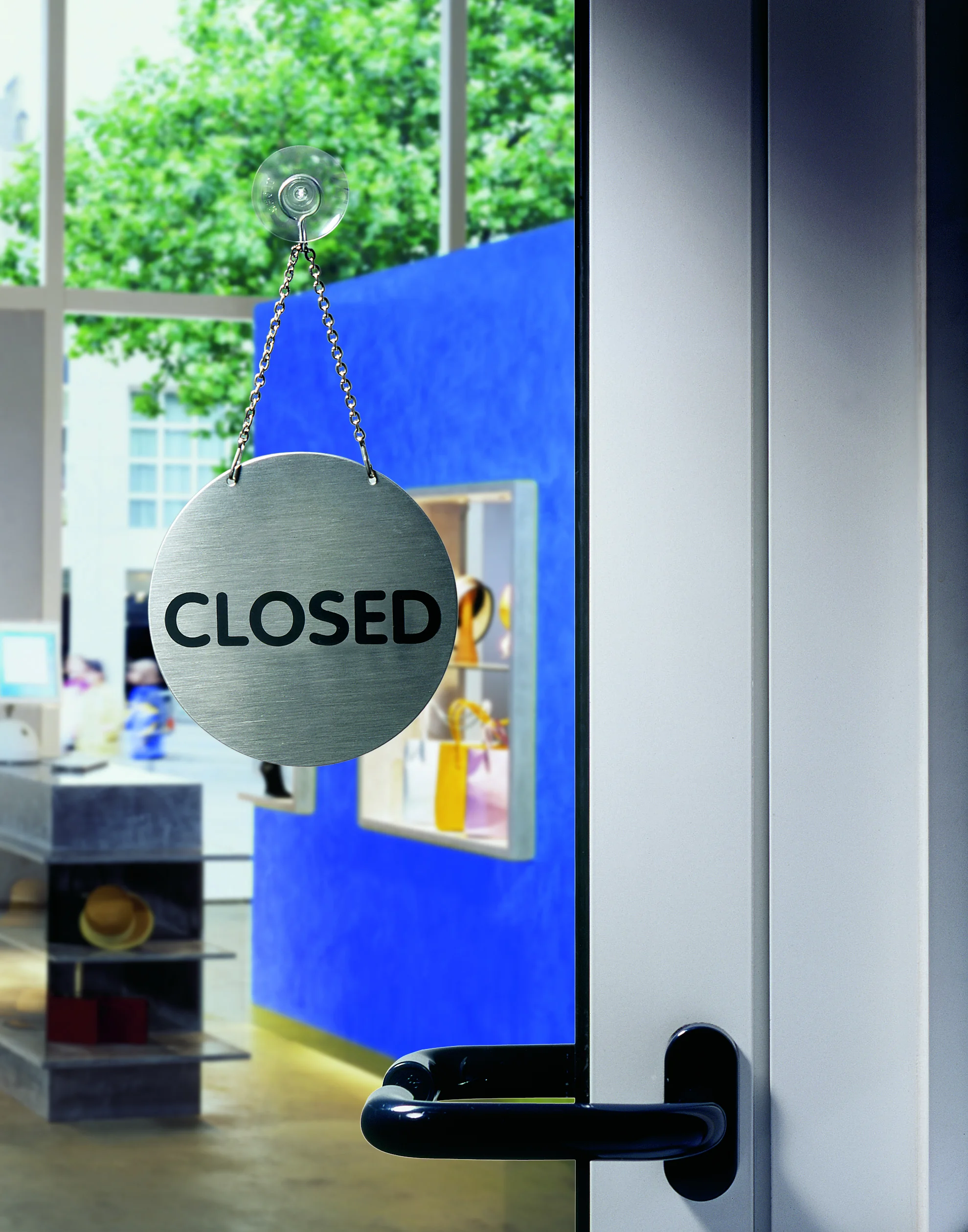 Reversible PICTO ''OPEN/CLOSED'' Ø130mm