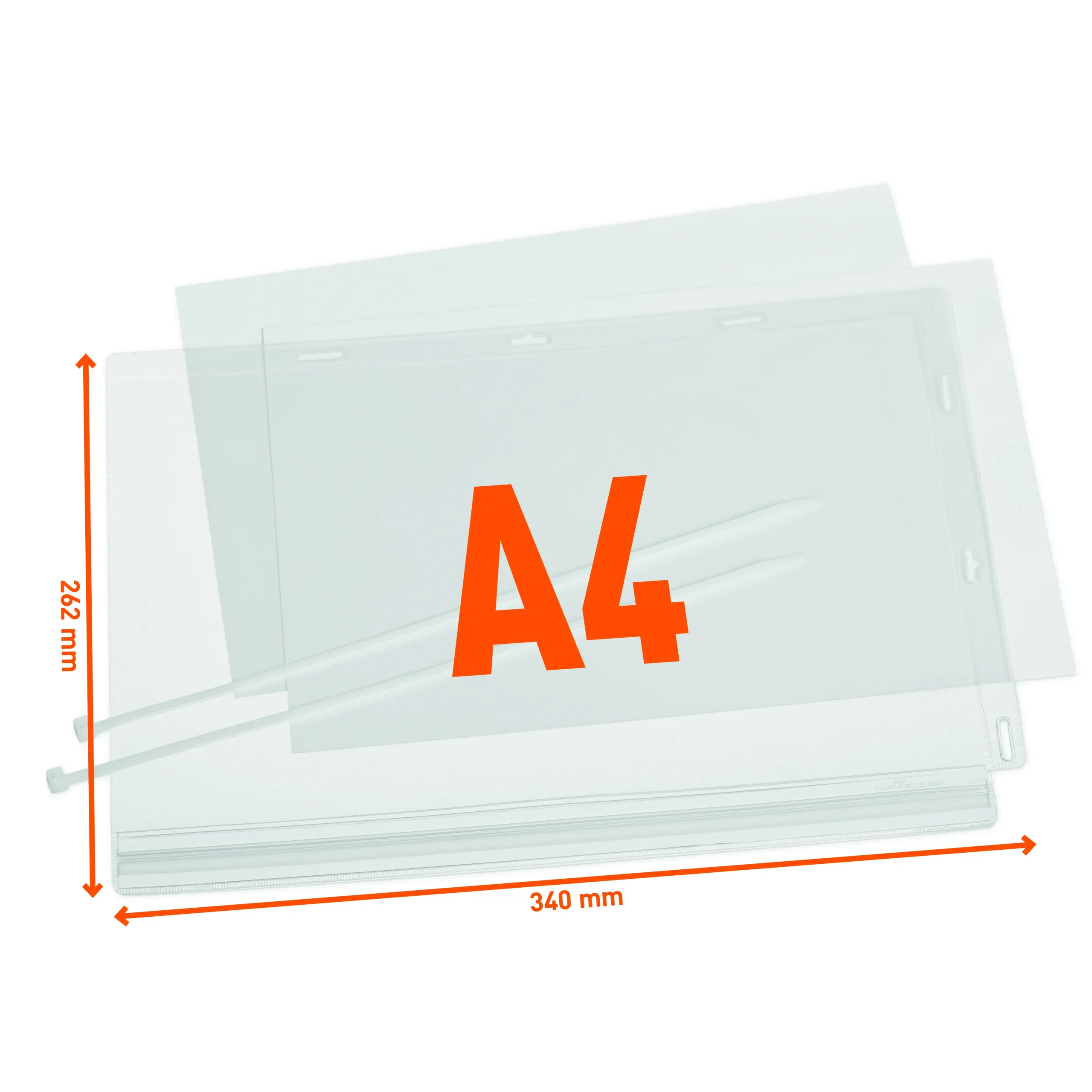 Water-resistant pocket A4 cable ties - Image 3