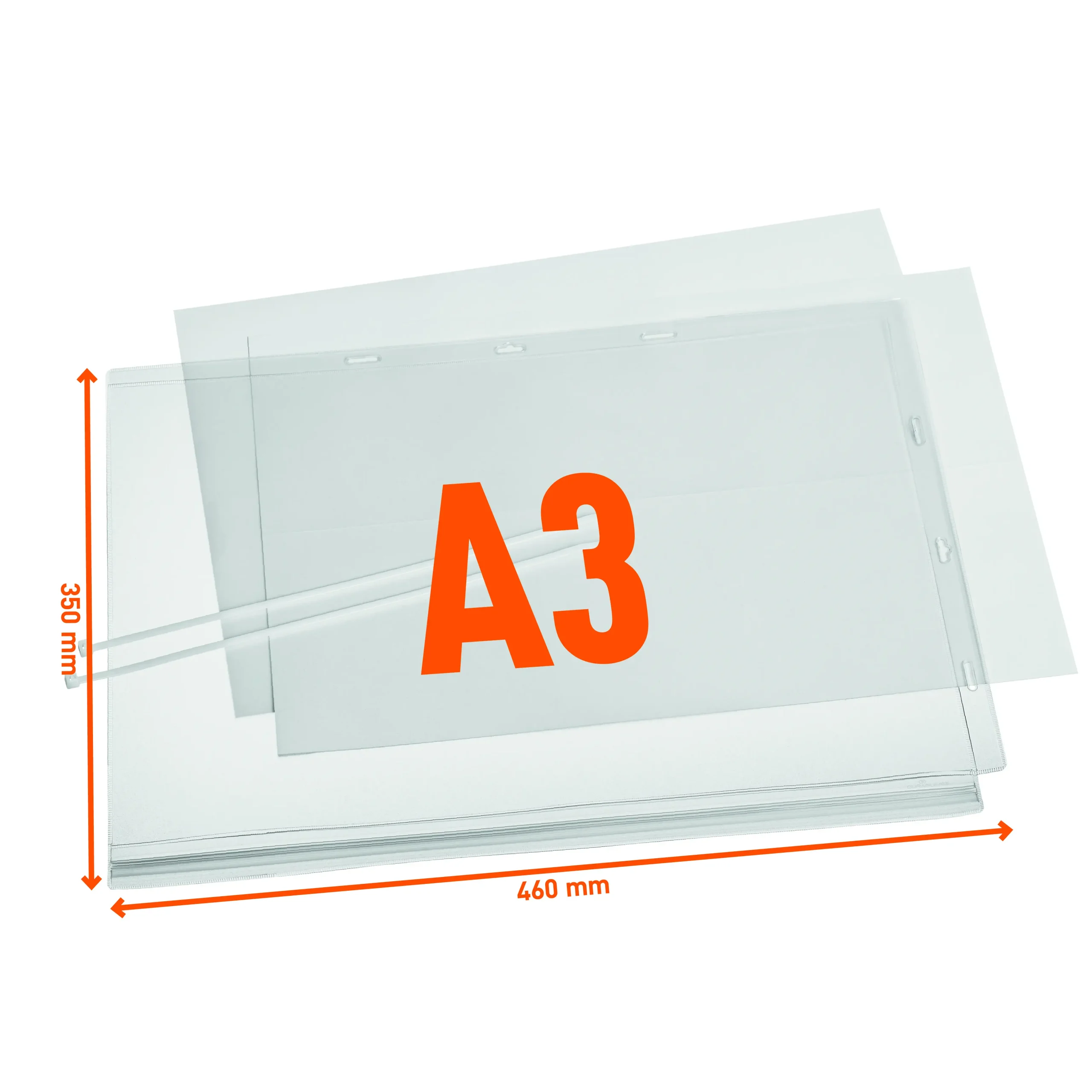 Water-resistant pocket A3 cable ties - Image 3