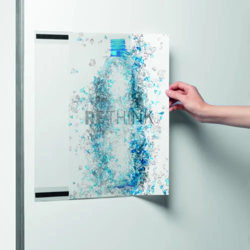 Info holder rPET A3 magnetic