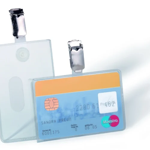 ID card cover clip 1 card