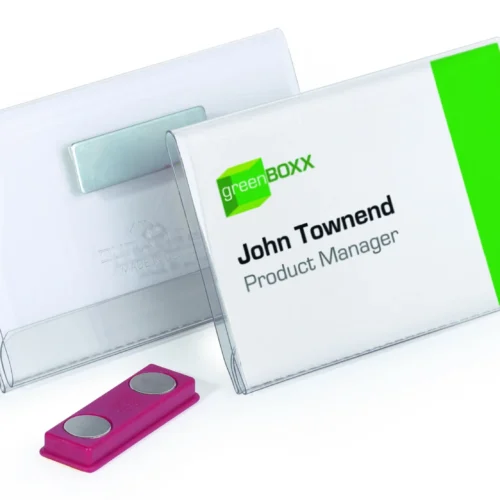 Name badge 54x90mm magnet