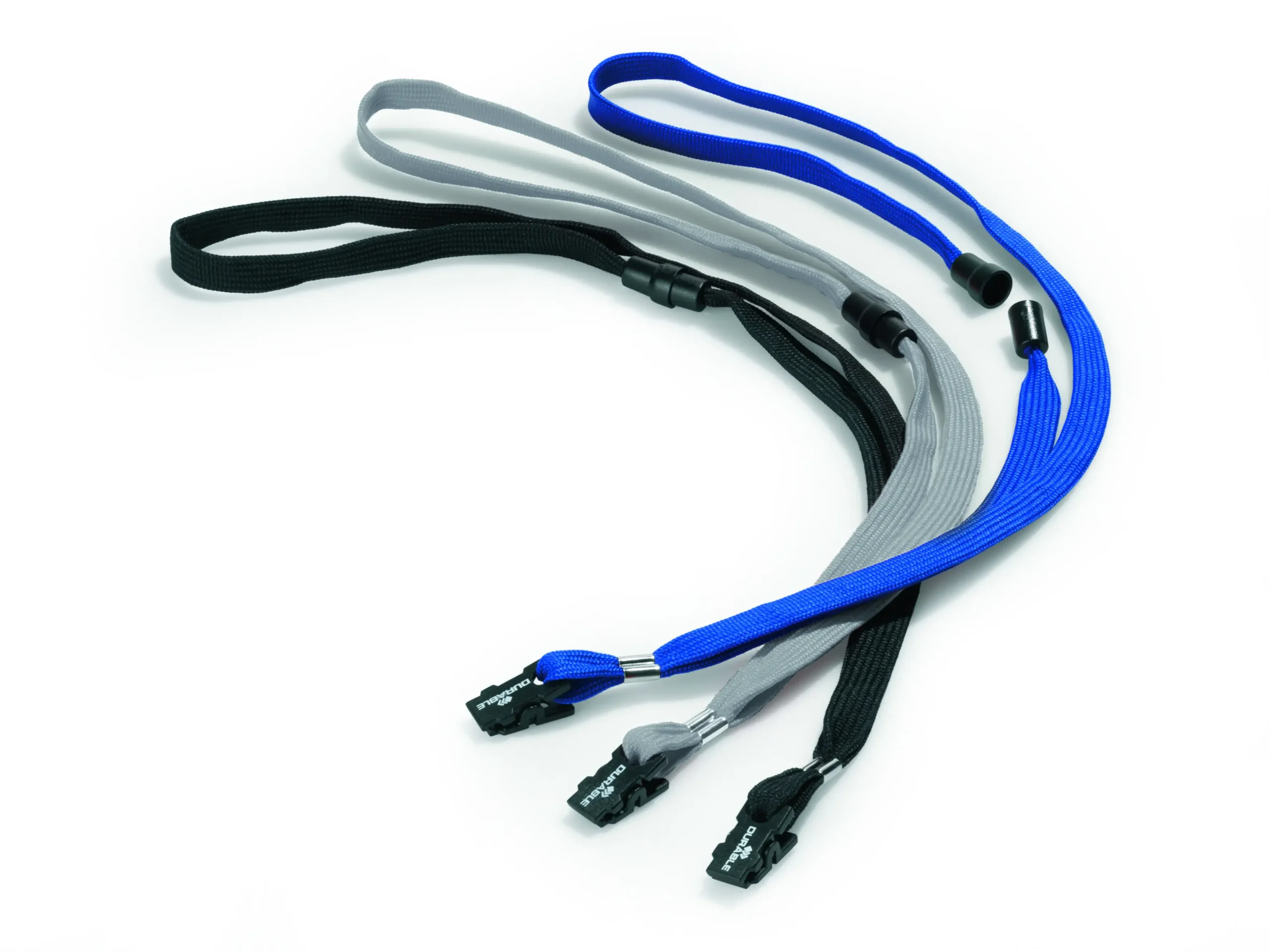 Textile lanyard 10 plastic clip - Image 3