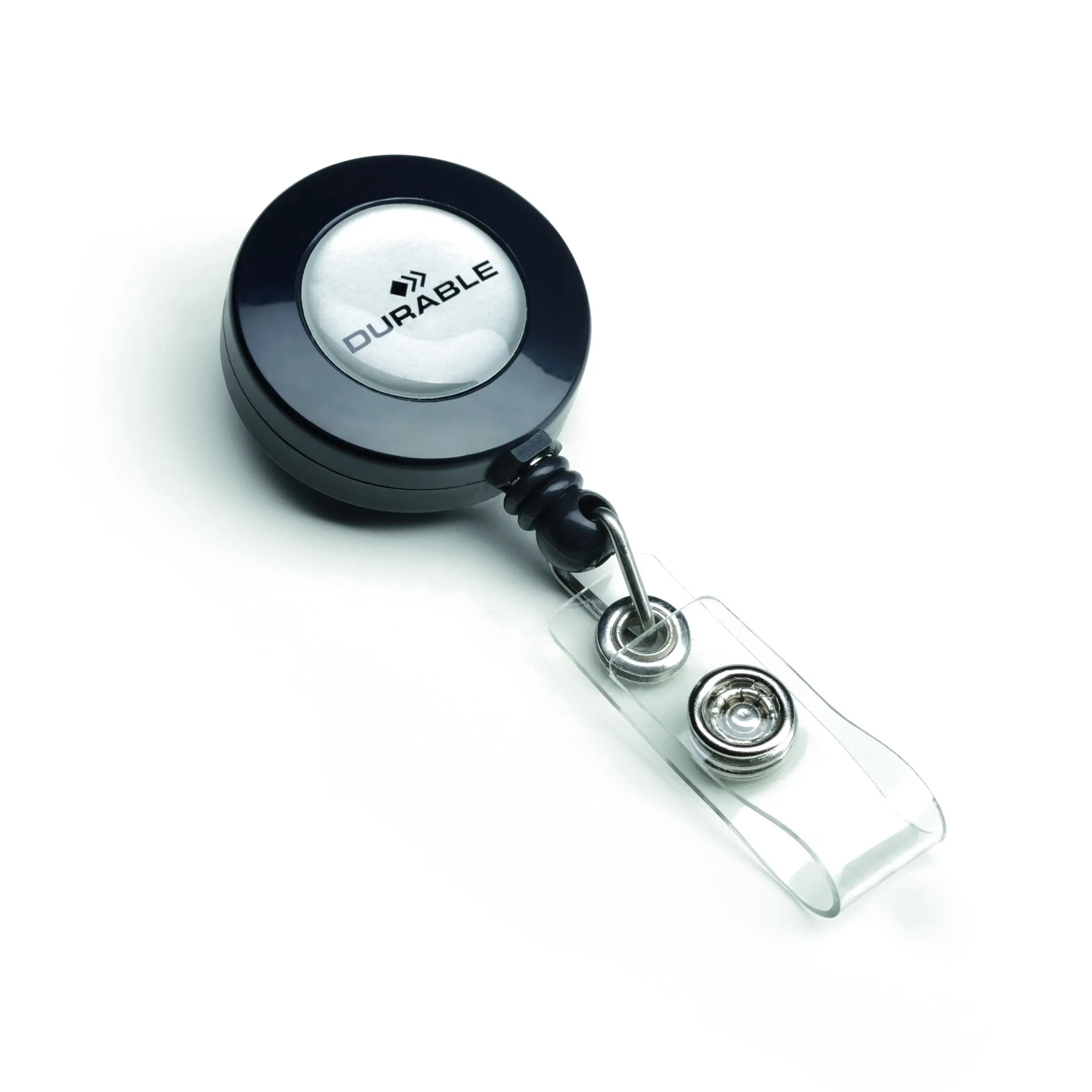 Badge reel with snap button strap - Image 3