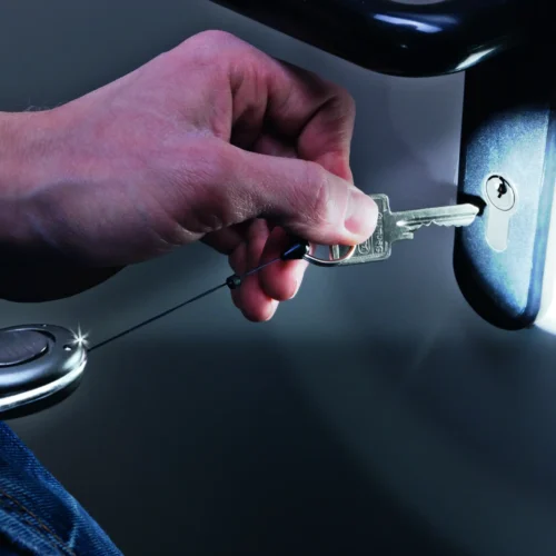 Badge reel STYLE LED with keyring