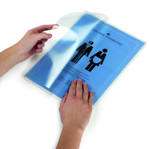 Self-lamin. cards SEALIT® A4 self-adhes.
