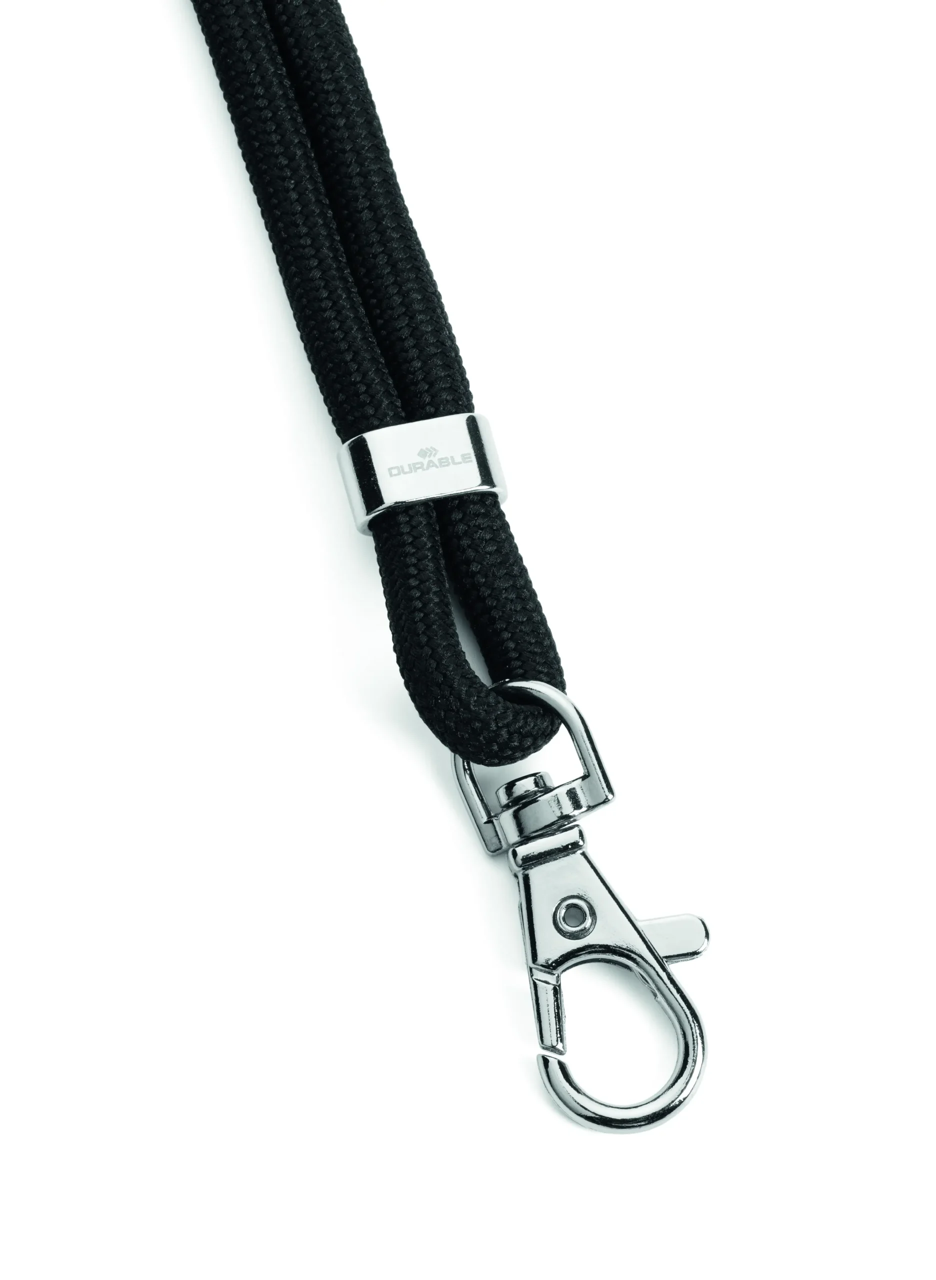 Textile lanyard rPET with carabiner - Image 3