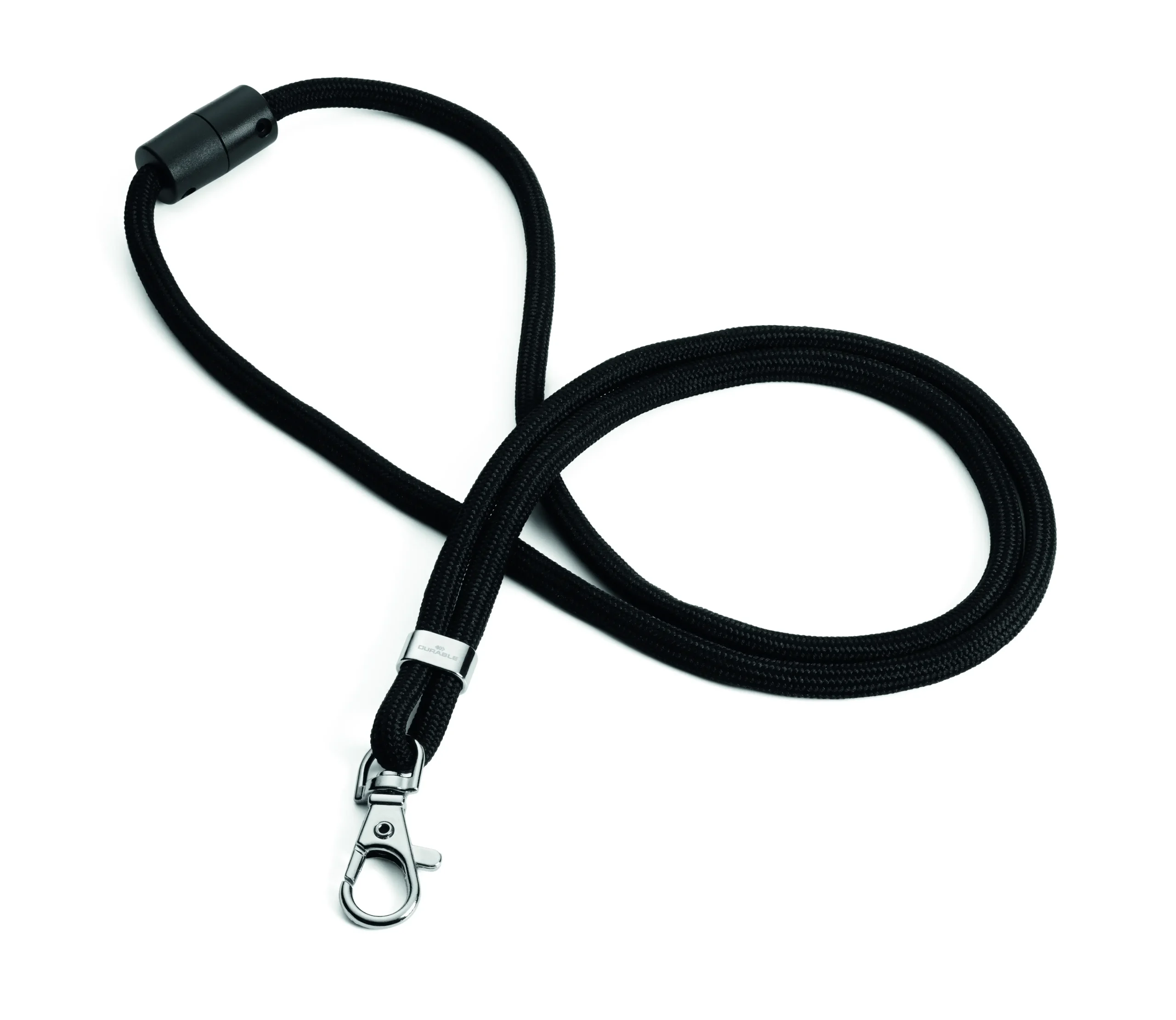 Textile lanyard rPET with carabiner - Image 9