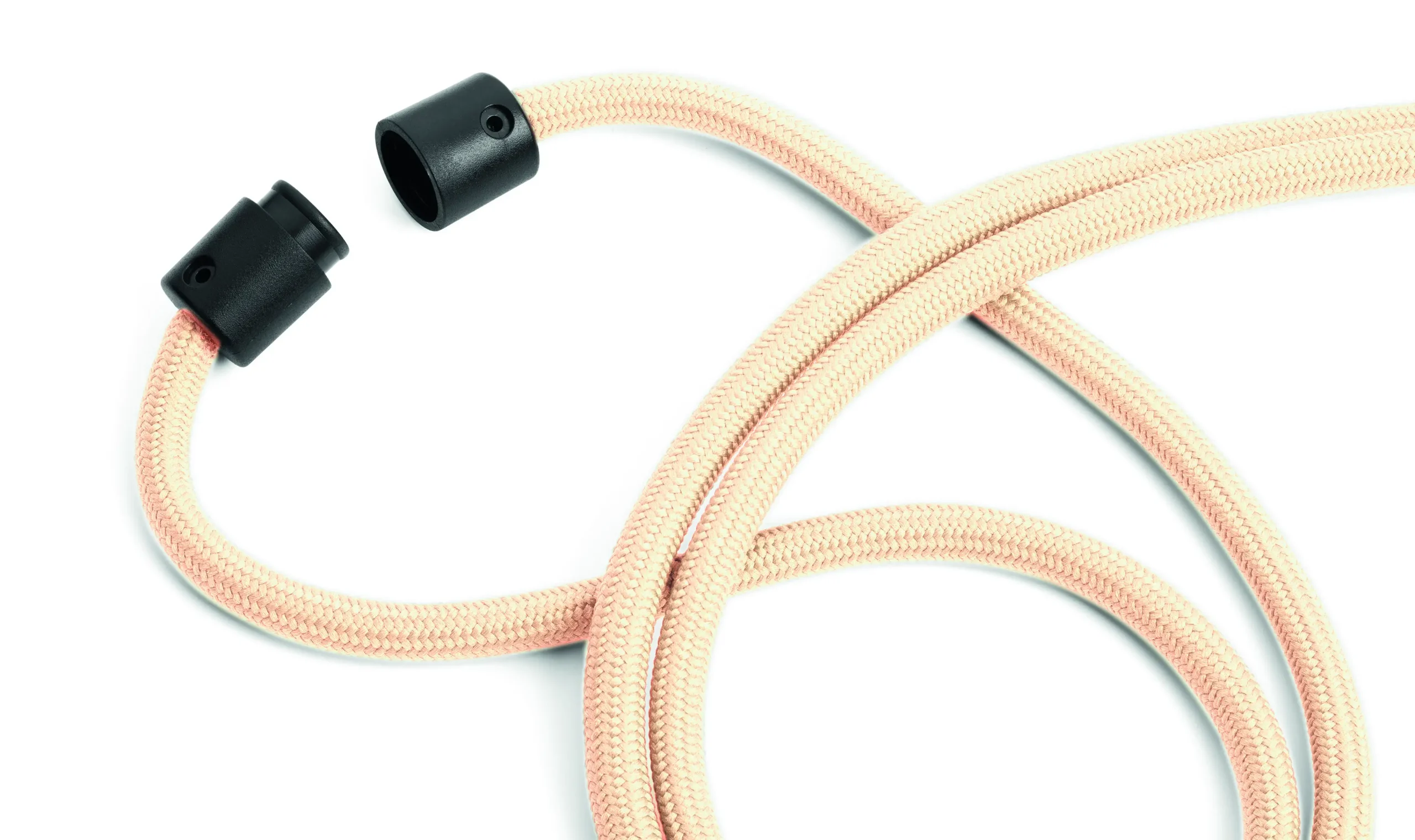 Textile lanyard rPET with carabiner - Image 2