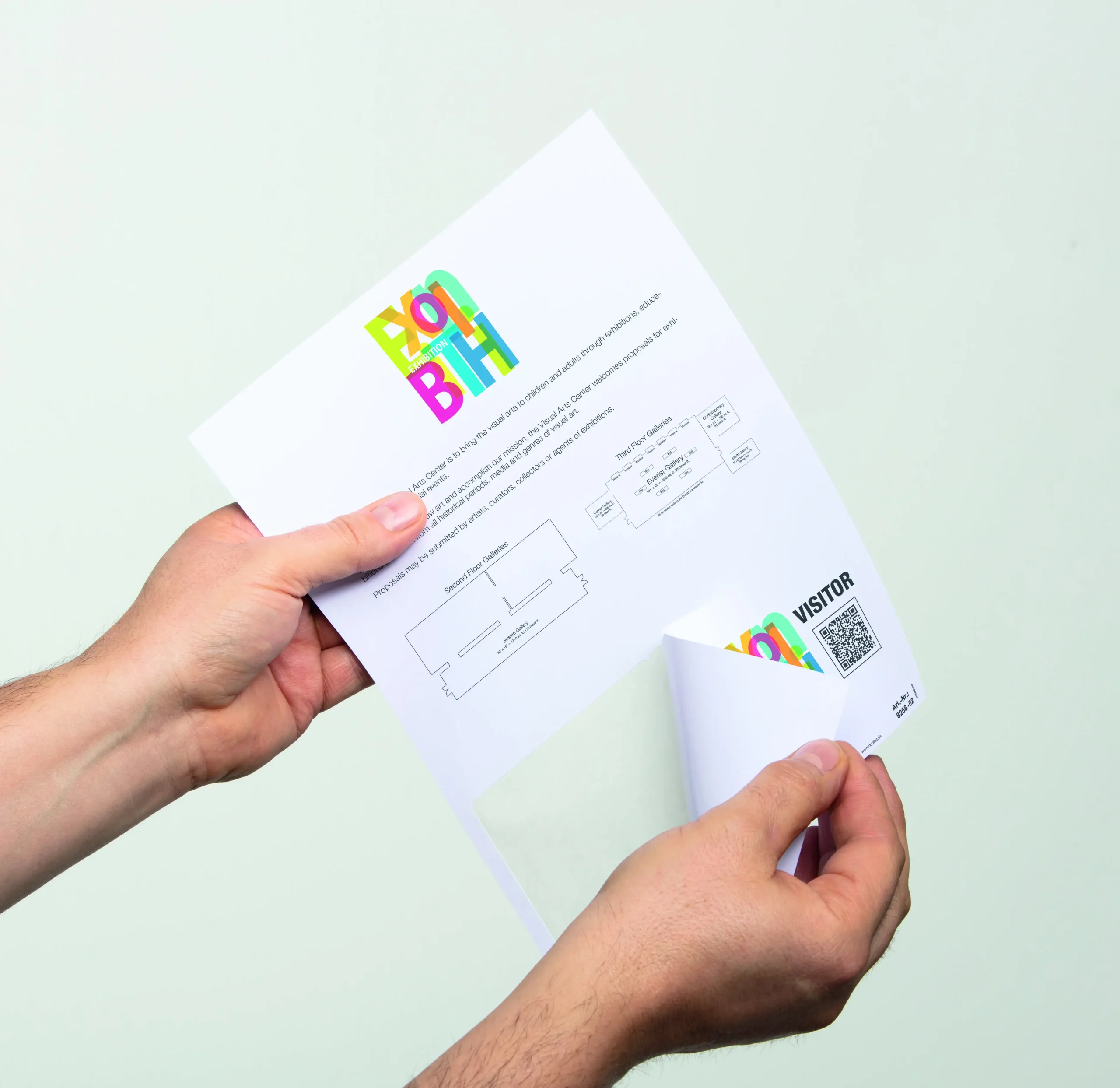 Name bdg VISITOR BADGE 97x86mm Euro