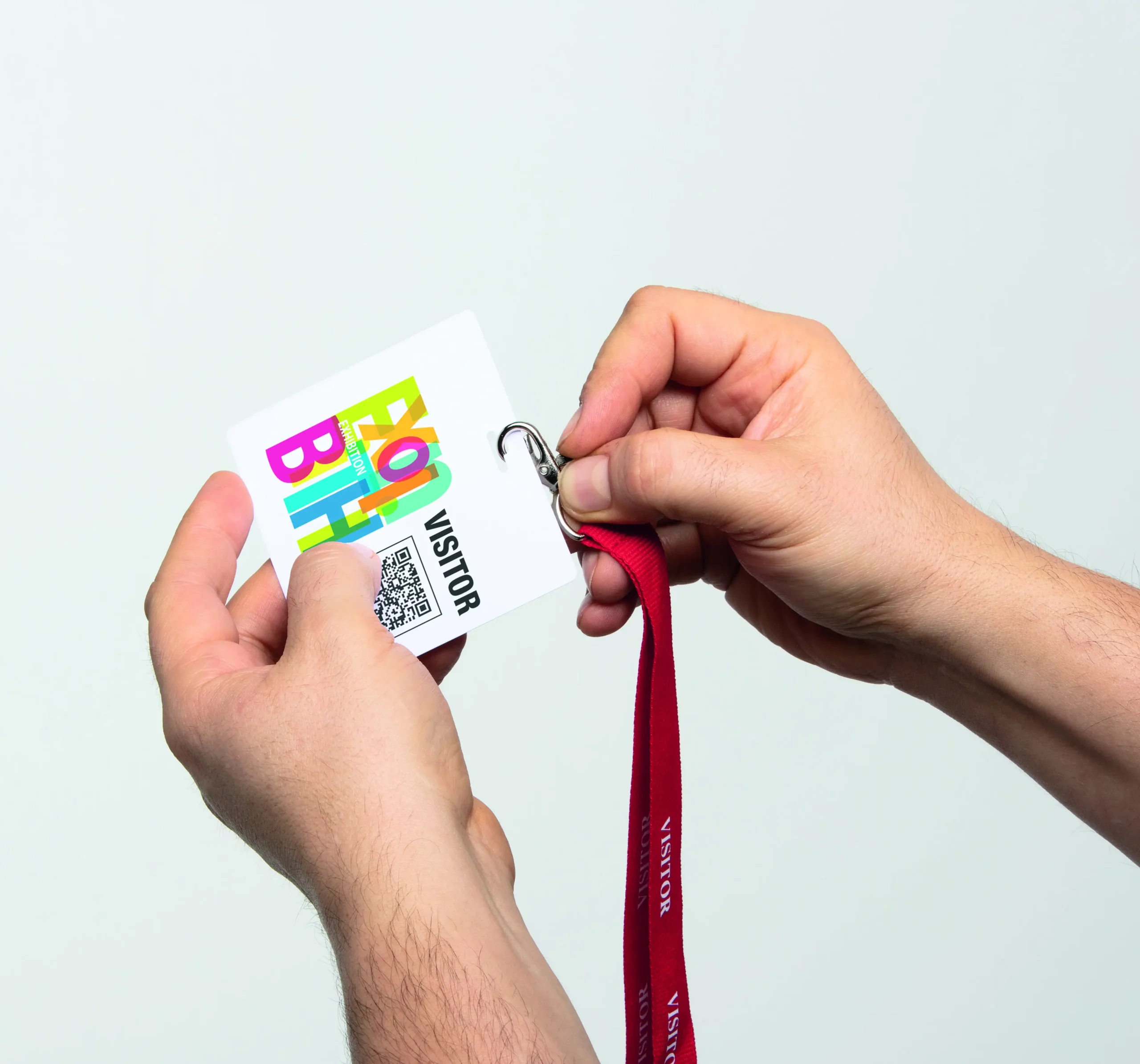 Name bdg VISITOR BADGE 97x86mm Euro - Image 4