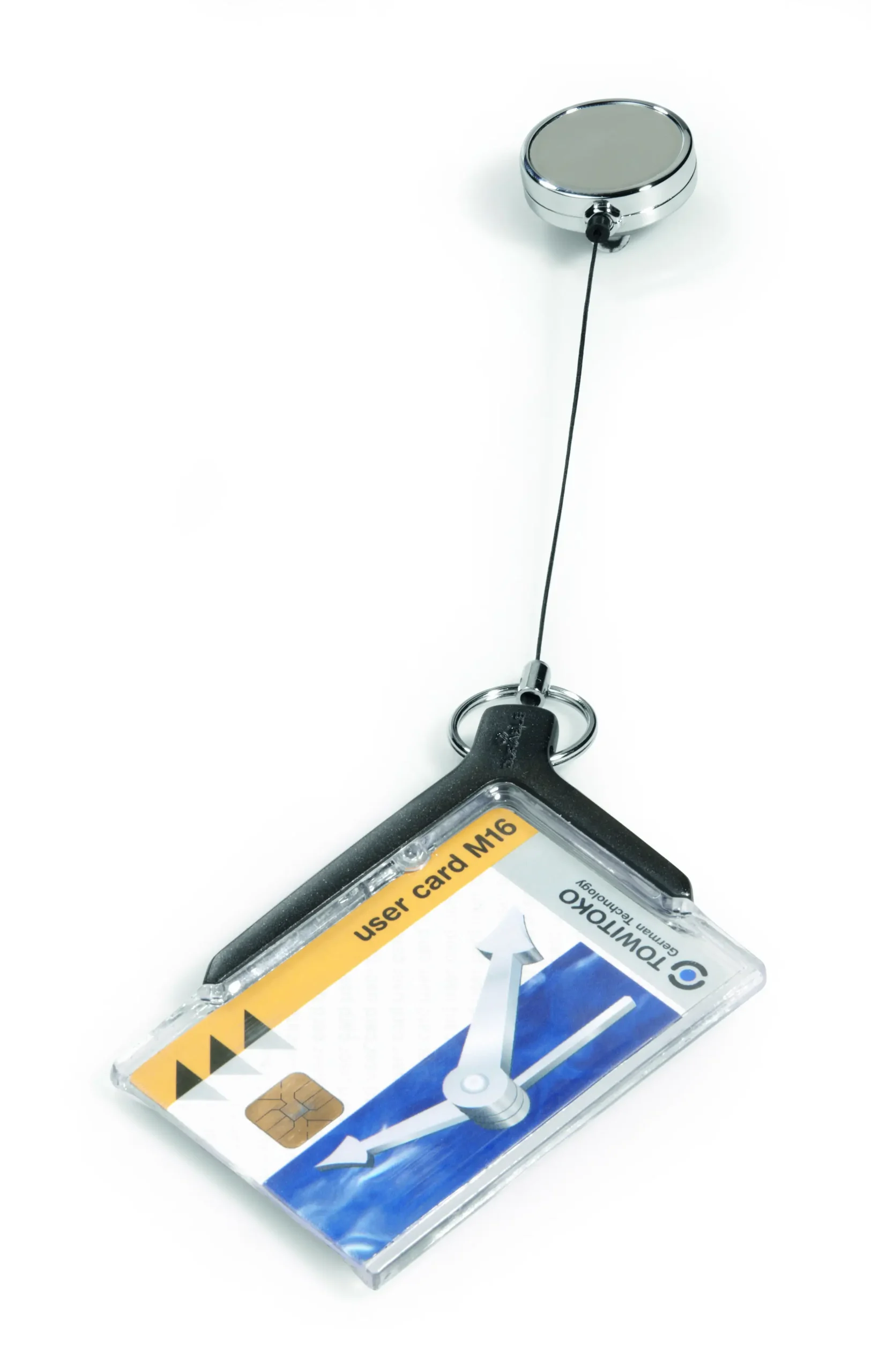 ID hold. DE LUXE badge reel chr. 1 card - Image 2