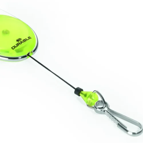 Badge reel STYLE with spring hook