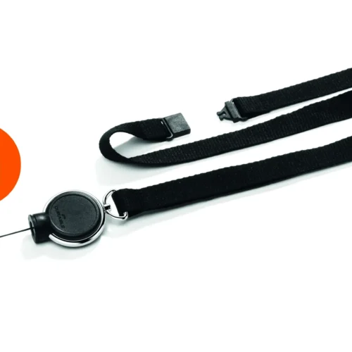 Text.lanyard 15 badge reel EXTRA STRONG