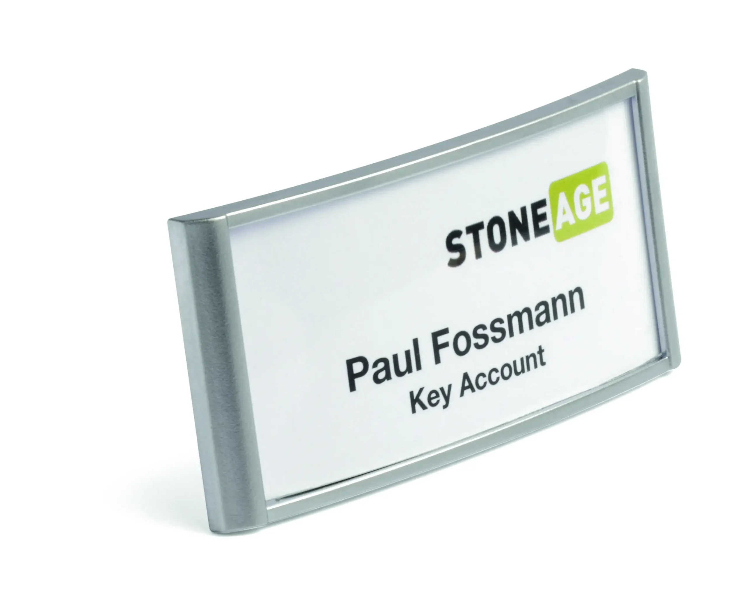 Name badge CLASSIC 30x65mm magnet - Image 2