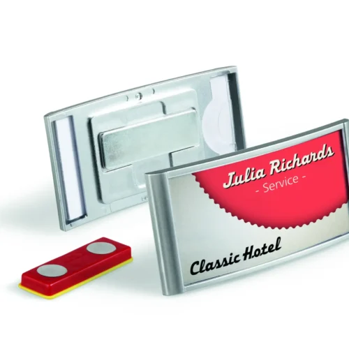 Name badge CLASSIC 30x65mm magnet