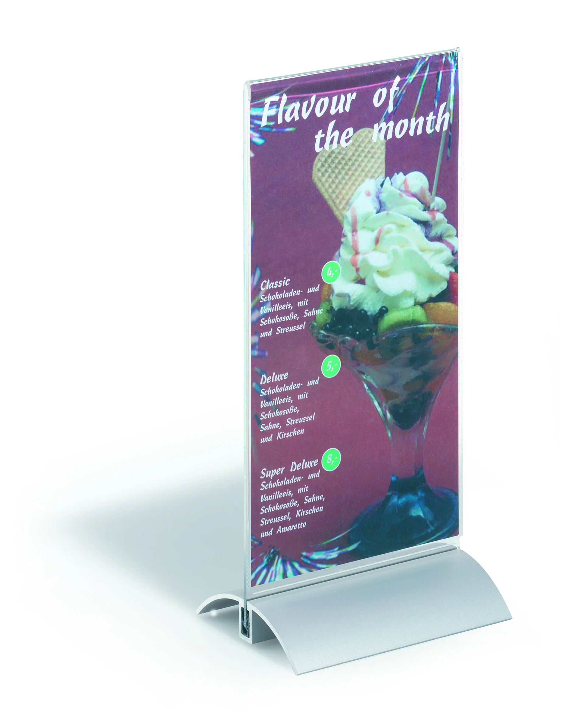 Table display PRESENTER 1/3 A4 portrait