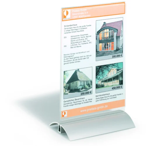 Table display PRESENTER A5 portrait