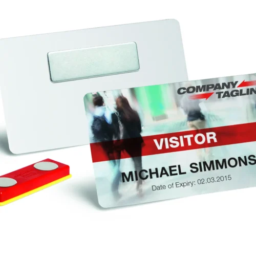 Self-adhesive magnet set