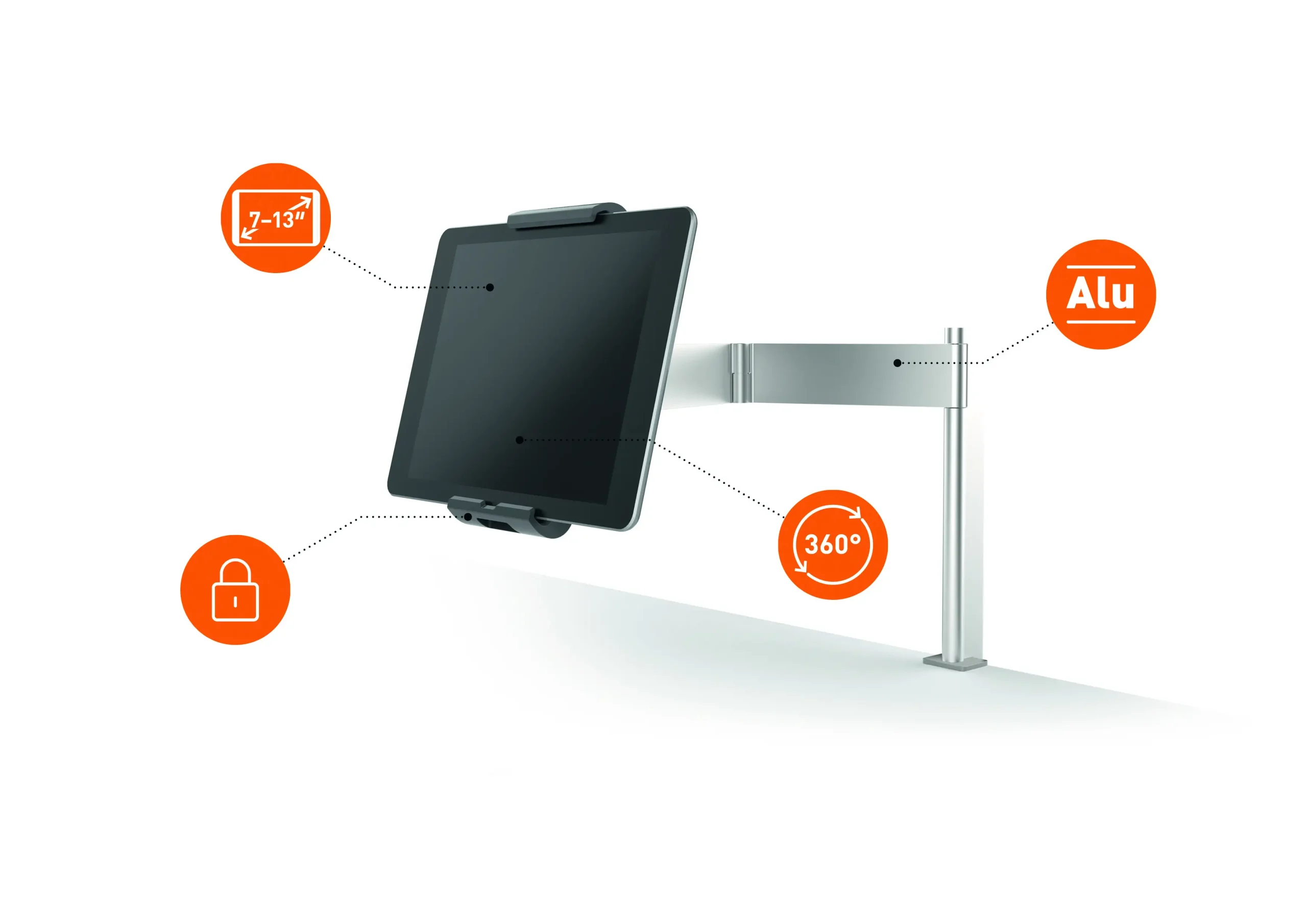 TABLET HOLDER TABLE CLAMP - Image 2